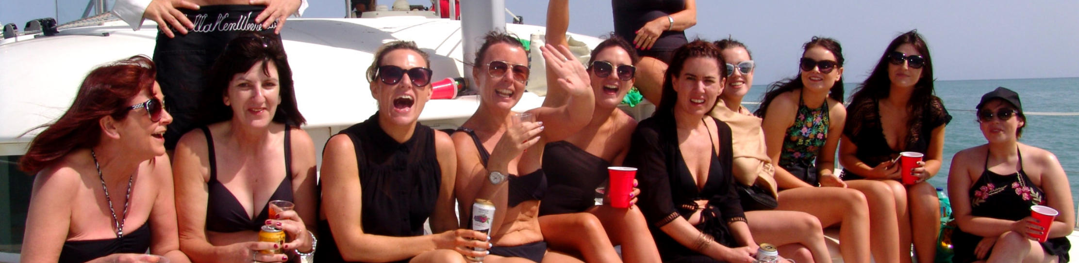 Hen party boat cruise Spain